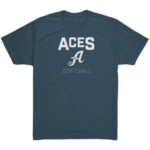 Aces Big League Tri Blend Unisex Tee