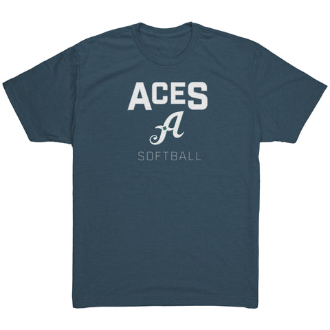 Aces Big League Tri Blend Unisex Tee