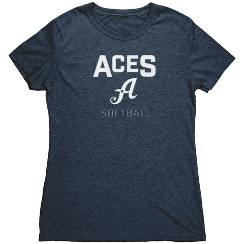 Aces Big League Tri Blend Women's Tee