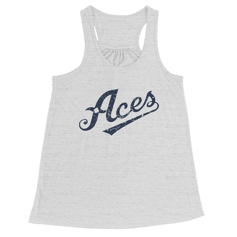 Aces Women's Flowy Racerback Tank--Marble