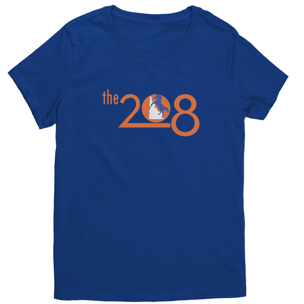 Orange & Blue Spirit T-Shirt-Women's Cut
