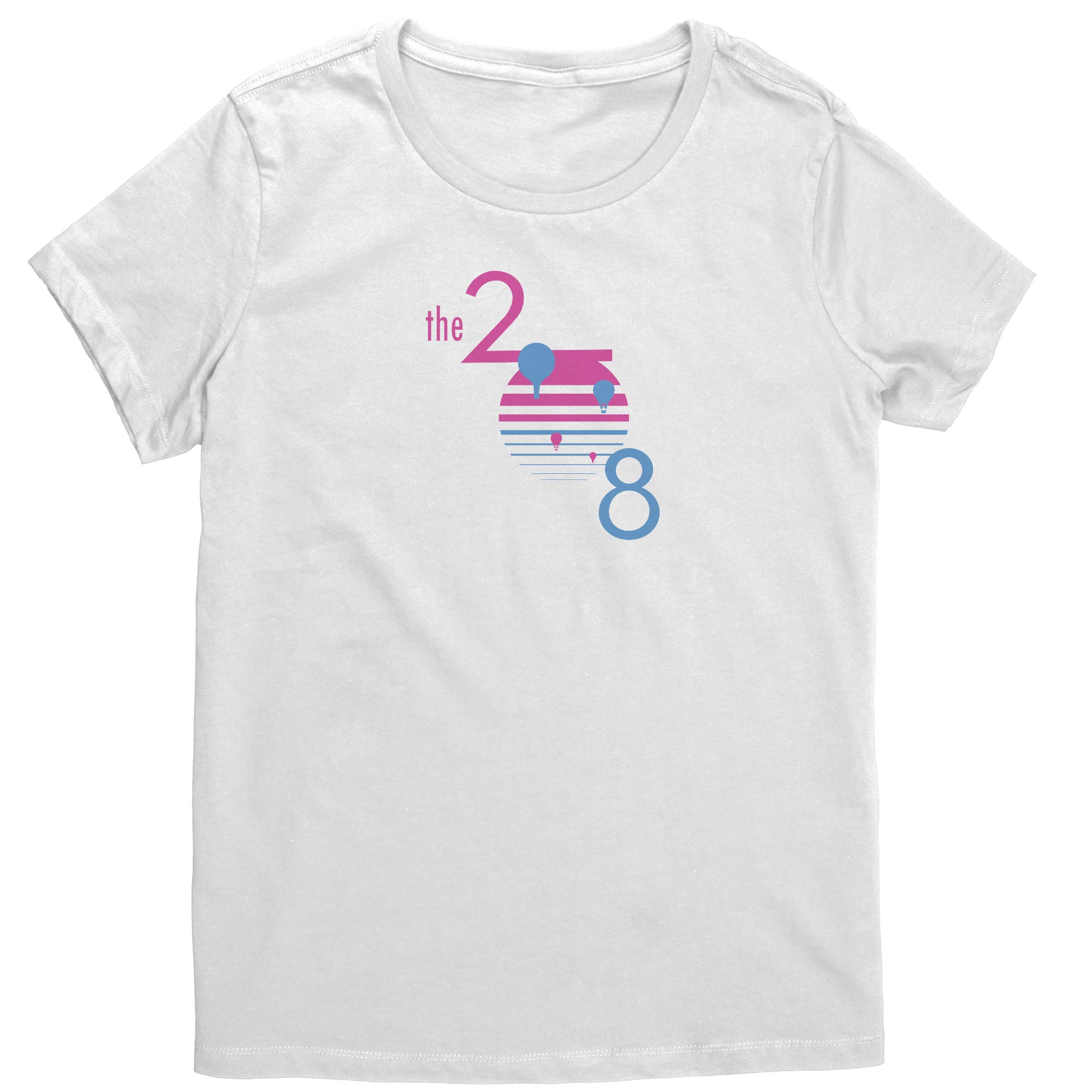 Spirit of the 208 Balloon T-Shirt-Women's Cut