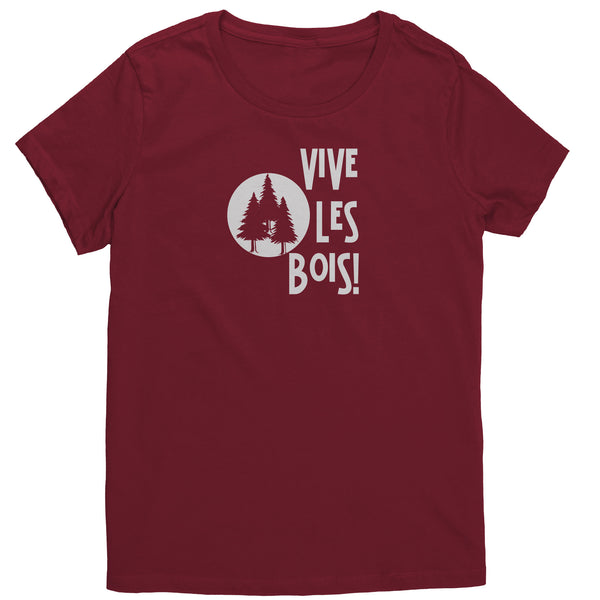 Viva Les Bois Tee - Women's cut